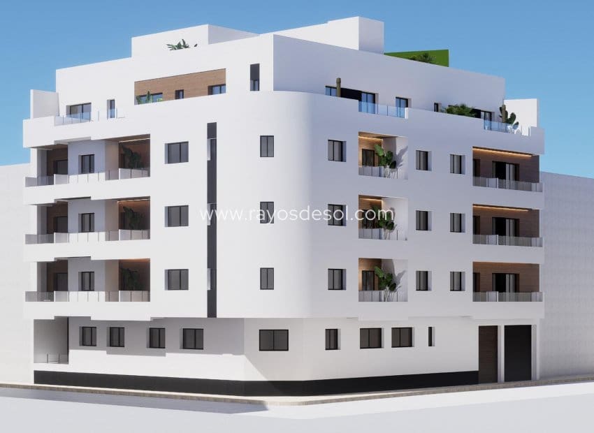 1 chambre Appartement à vendre à Torrevieja - 179 000 € (Ref: 10007487)