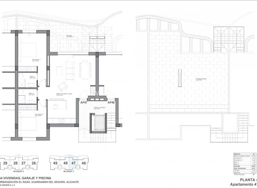 2 soverom Penthouse til salgs i El Raso med svømmebasseng - € 376 900 (Ref: 10014724)