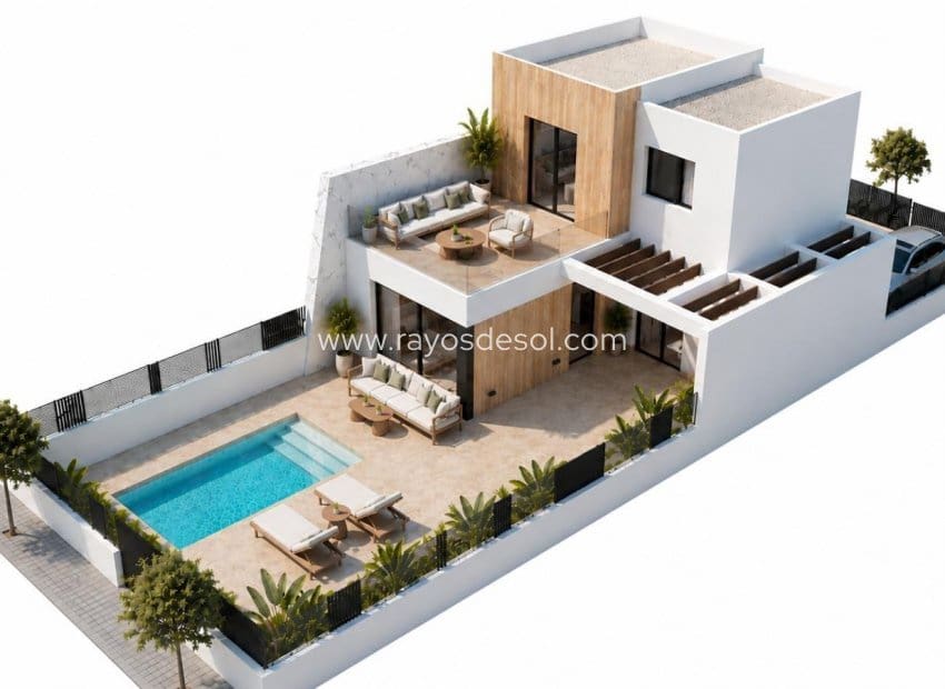 3 camera da letto Villetta a Schiera in vendita in Torre-Pacheco con piscina - 459.900 € (Rif: 10014731)