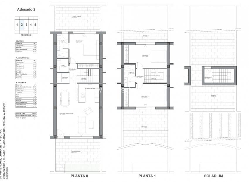 3 makuuhuone Huoneisto myytävänä paikassa El Raso mukana uima-altaan - 464 900 € (Ref: 10014732)