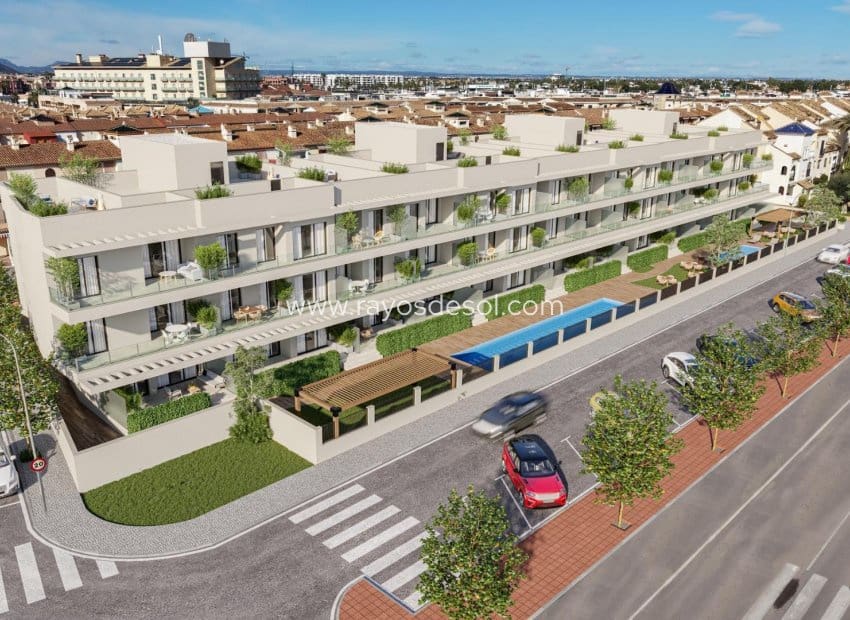 2 slaapkamer Appartement te koop in Los Narejos met zwembad - € 359.000 (Ref: 10016587)