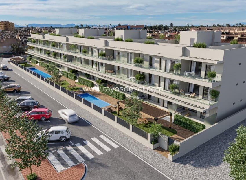 2 slaapkamer Appartement te koop in Los Narejos met zwembad - € 359.000 (Ref: 10016587)