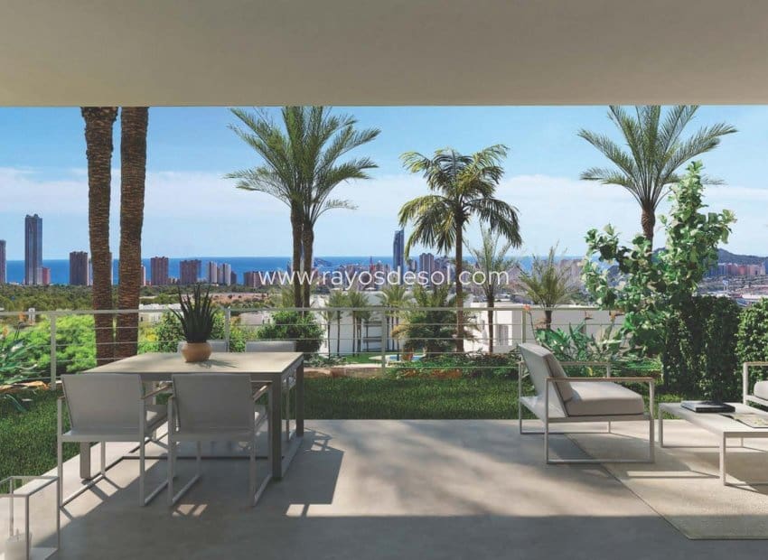 1 soveværelse Lejlighed til salg i Finestrat med swimmingpool - € 289.000 (Ref: 10016591)