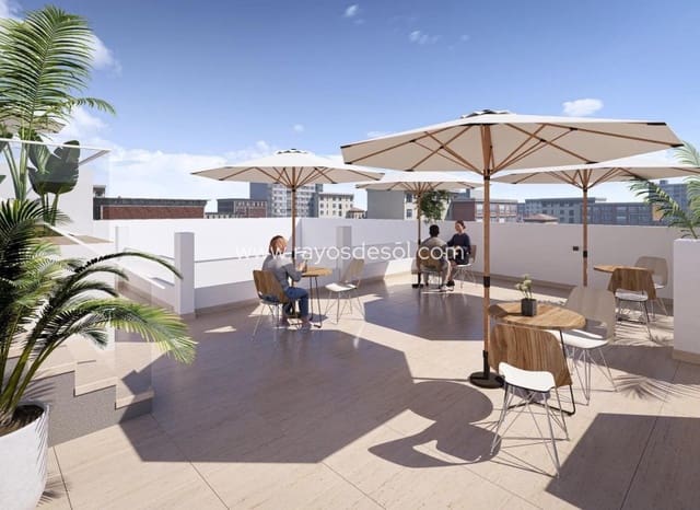 Ático de 1 habitación en El Molino, Torrevieja en venta con piscina - 229.000 € (Ref: 10019587)