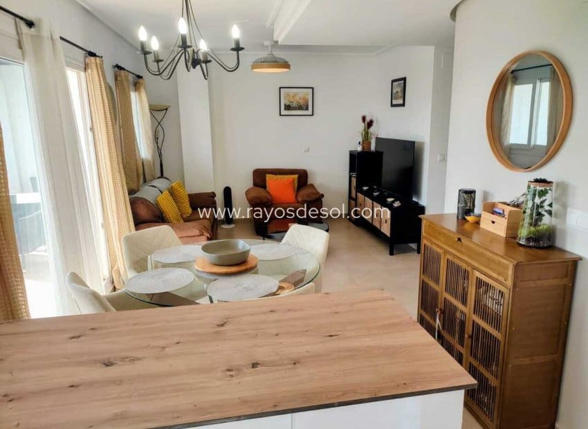 2 makuuhuone Huoneisto myytävänä paikassa Hacienda Riquelme mukana uima-altaan - 149 995 € (Ref: 10026465)