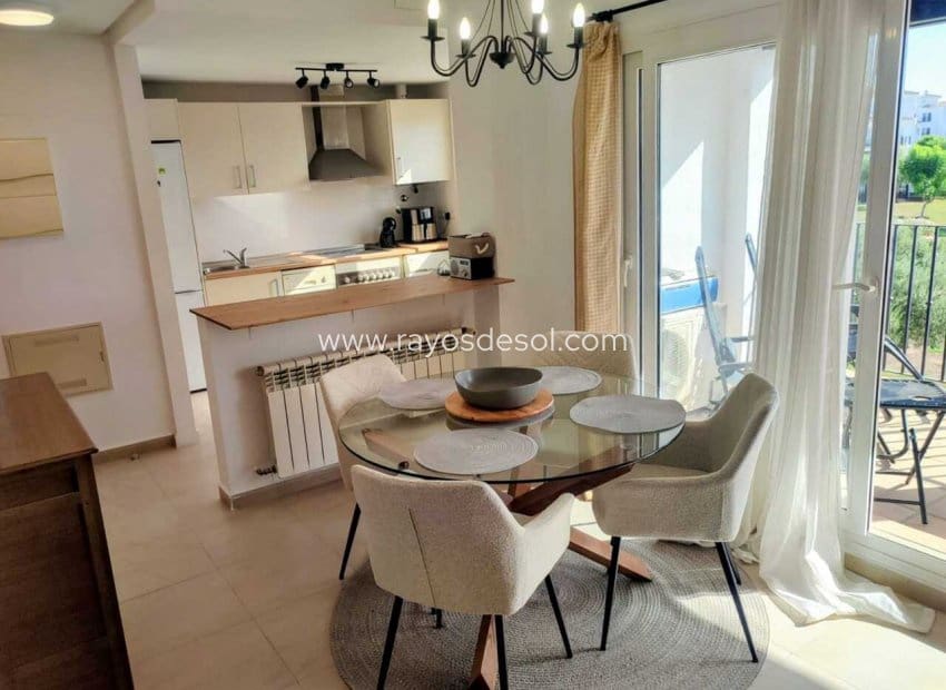 2 makuuhuone Huoneisto myytävänä paikassa Hacienda Riquelme mukana uima-altaan - 149 995 € (Ref: 10026465)
