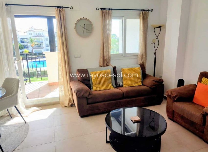 2 makuuhuone Huoneisto myytävänä paikassa Hacienda Riquelme mukana uima-altaan - 149 995 € (Ref: 10026465)