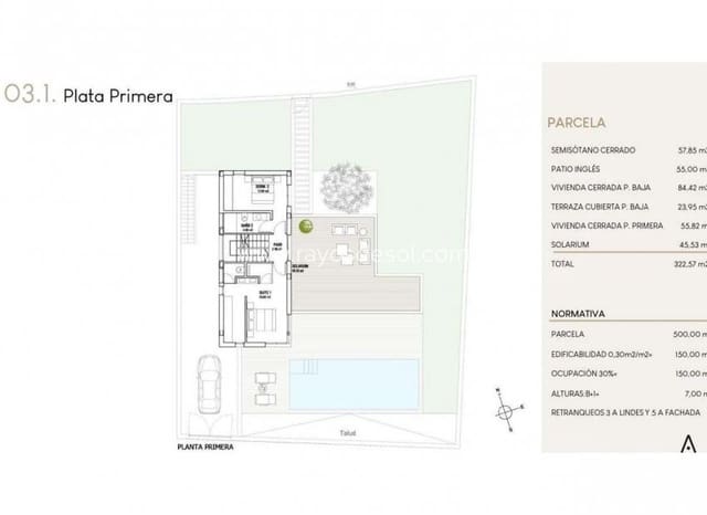 4 sovrum Villa till salu i Balcón de Finestrat - Terra Marina, Finestrat med pool - 990 000 € (Ref: 10037604)