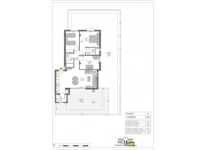 3 slaapkamer Appartement te koop in Algorfa met zwembad - € 349.000 (Ref: 10037609)