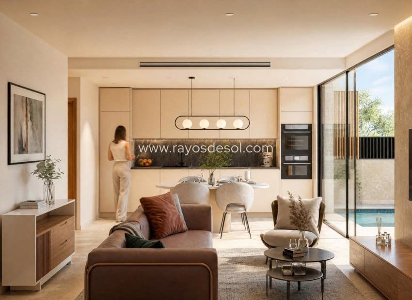 Pareado de 2 habitaciones en Condado de Alhama en venta con piscina - 287.000 € (Ref: 10070215)