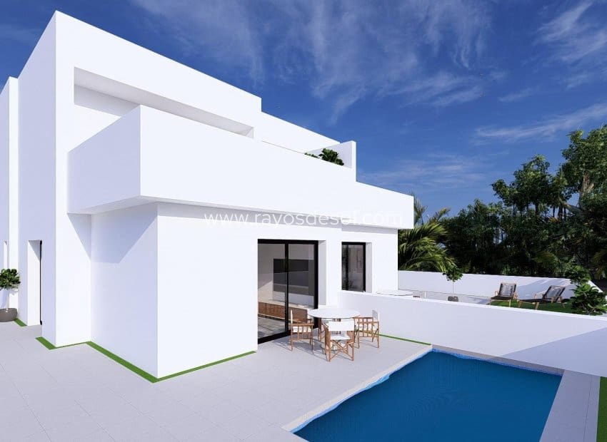 3 Zimmer Villa zu verkaufen in Daya Nueva mit Pool - 389.000 € (Ref: 10076562)