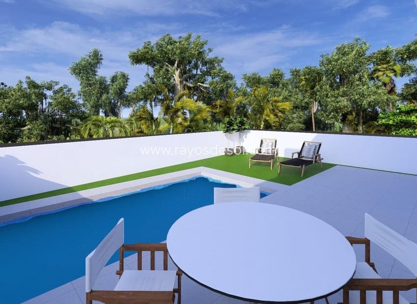 3 Zimmer Villa zu verkaufen in Daya Nueva mit Pool - 389.000 € (Ref: 10076562)