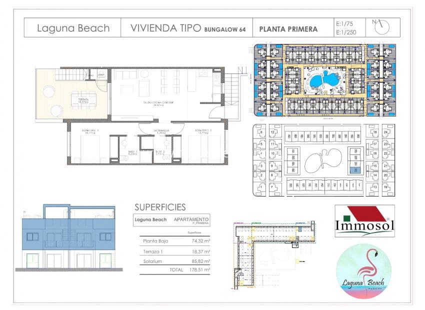Apartamento de 2 habitaciones en Torrevieja en venta - 295.000 € (Ref: 10081425)