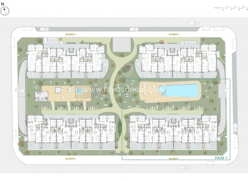 Apartamento de 2 habitaciones en Pilar de la Horadada en venta con piscina - 249.000 € (Ref: 10081426)