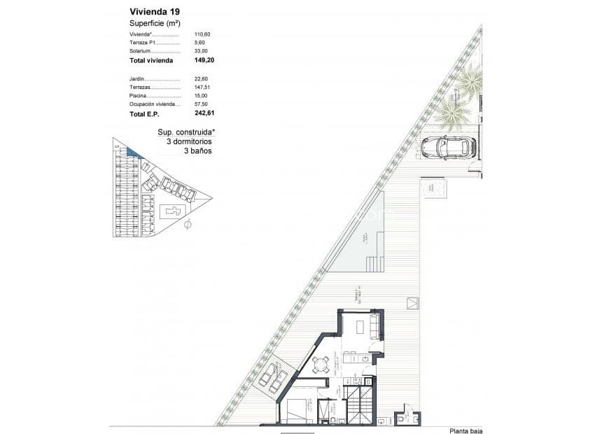 3 Zimmer Villa zu verkaufen in Los Alcazares mit Pool - 645.000 € (Ref: 10081433)