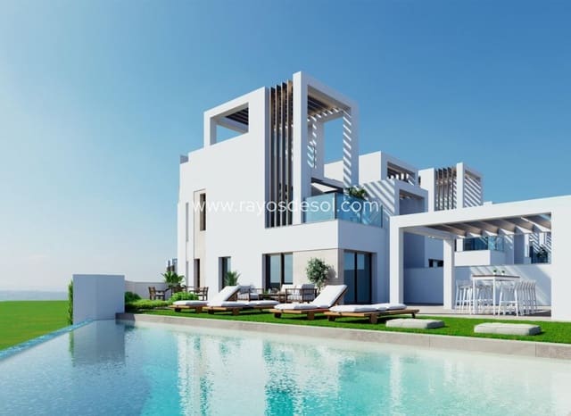 3 chambre Villa/Maison à vendre à Las Lomas de Rame - Bahía Bella, Los Alcázares avec piscine - 469 000 € (Ref: 10081435)