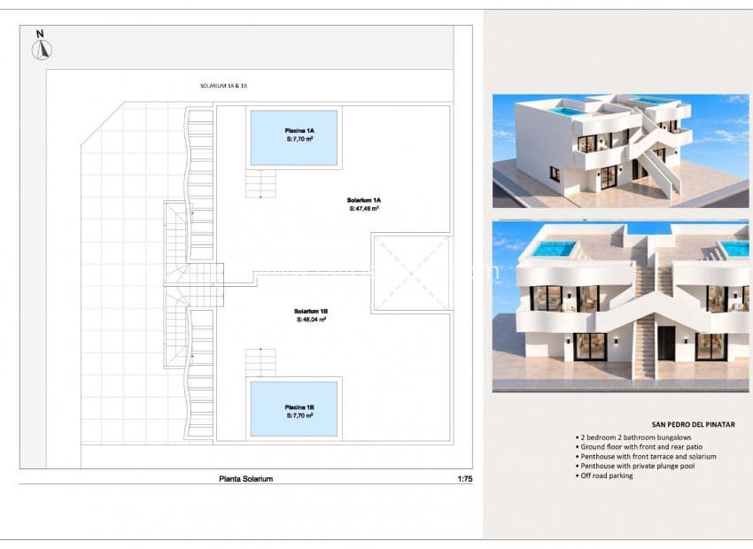 2 slaapkamer Appartement te koop in San Pedro del Pinatar met zwembad - € 299.950 (Ref: 10102973)