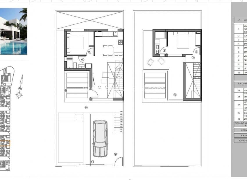 3 sovrum Villa till salu i Finestrat med pool garage - 578 500 € (Ref: 10114637)