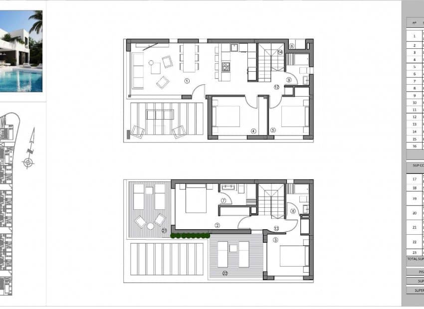 5 soveværelse Villa til salg i Finestrat med swimmingpool garage - € 765.000 (Ref: 10114639)