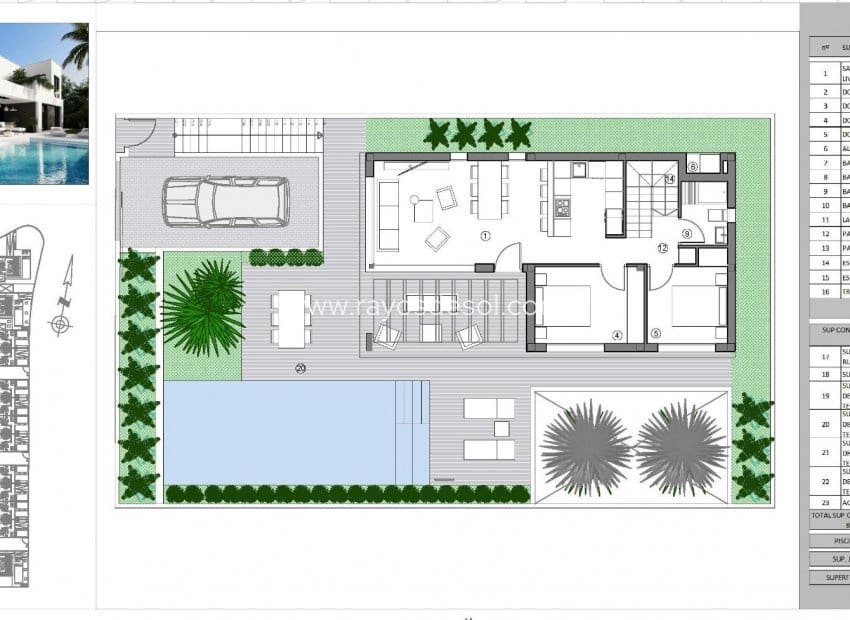 5 soveværelse Villa til salg i Finestrat med swimmingpool garage - € 765.000 (Ref: 10114639)