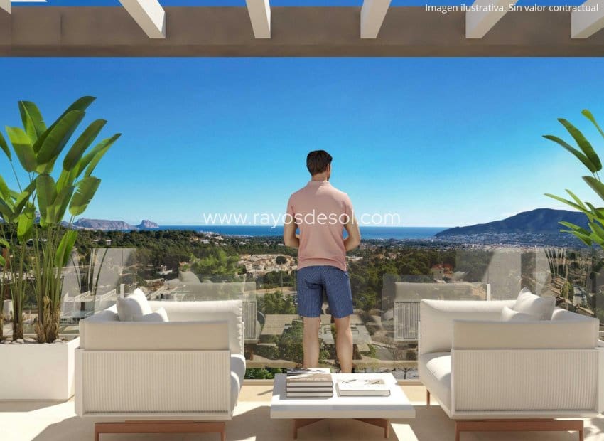 4 slaapkamer Halfvrijstaande villa te koop in La Nucia met zwembad garage - € 465.000 (Ref: 10114645)