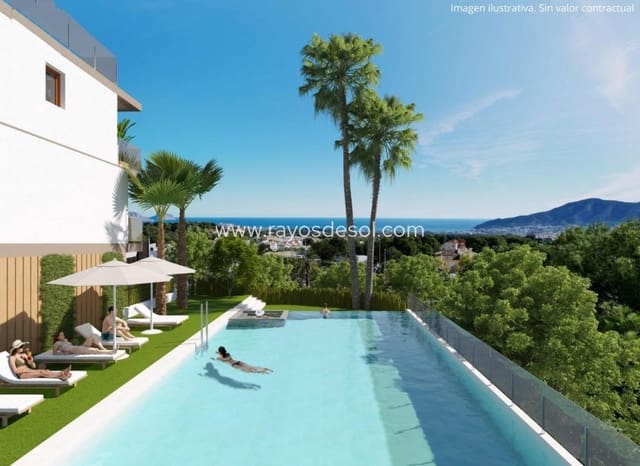 4 sypialnia Dom blizniak na sprzedaż w Barranco Hondo - Varadero  , La Nucia z basenem garażem - 465 000 € (Ref: 10114645)