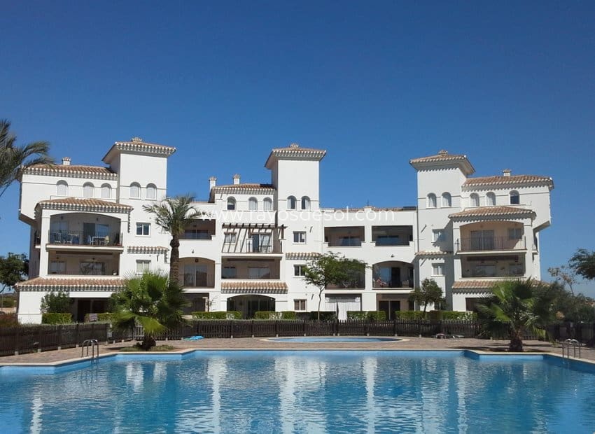 2 chambre Appartement à vendre à Hacienda Riquelme avec piscine garage - 165 000 € (Ref: 10120821)