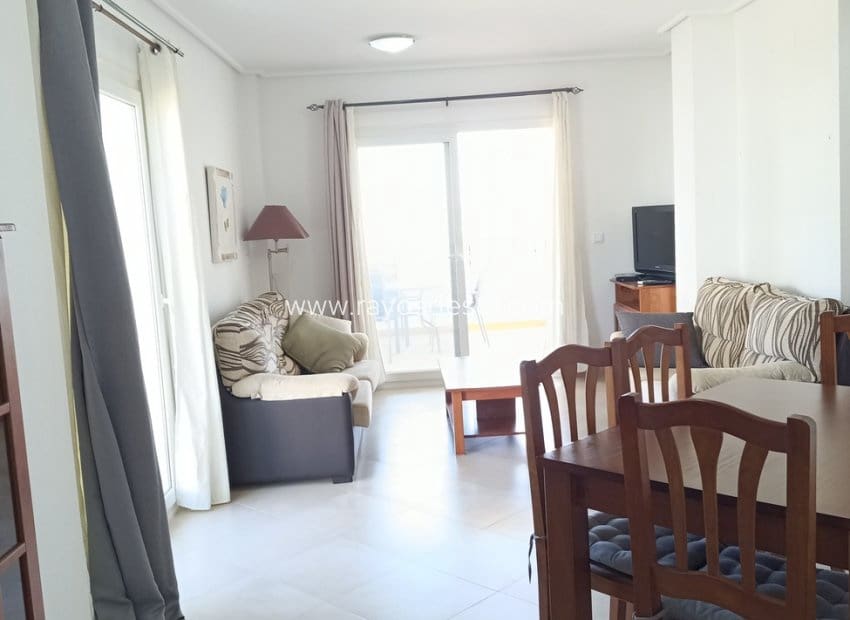 2 chambre Appartement à vendre à Hacienda Riquelme avec piscine garage - 165 000 € (Ref: 10120821)