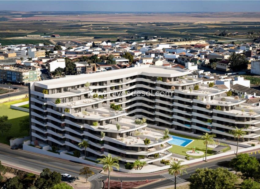 Apartamento de 2 habitaciones en San Miguel de Salinas en venta con piscina garaje - 194.900 € (Ref: 10124692)