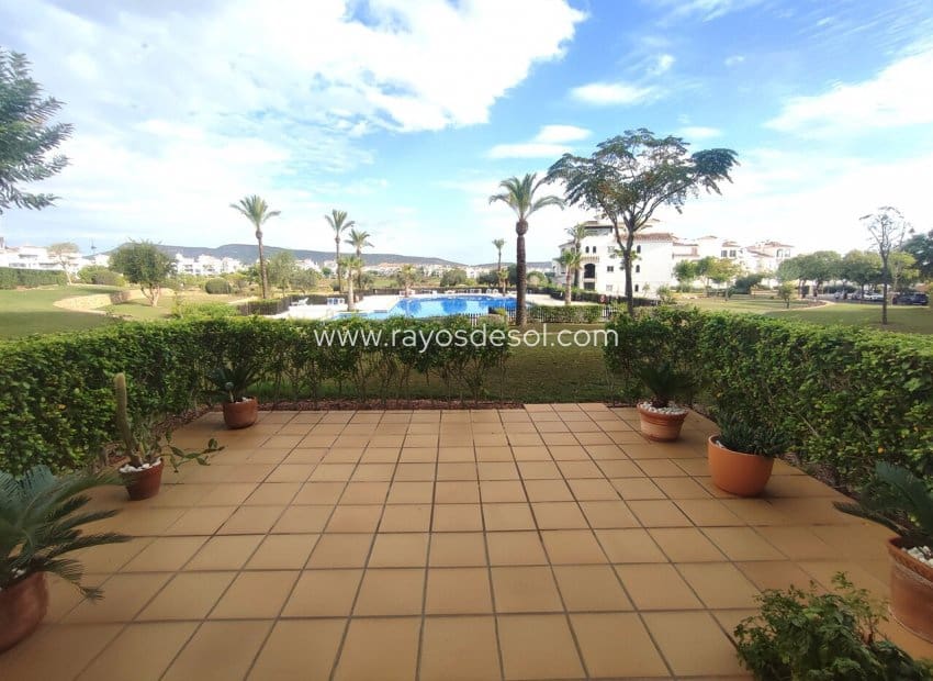 2 sovrum Lägenhet till salu i Hacienda Riquelme med pool - 195 000 € (Ref: 10124695)