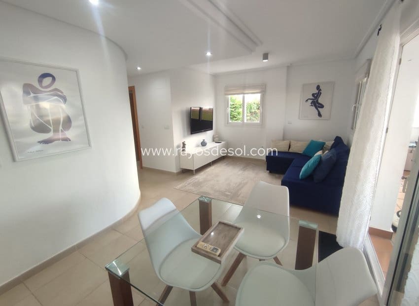 2 sovrum Lägenhet till salu i Hacienda Riquelme med pool - 195 000 € (Ref: 10124695)