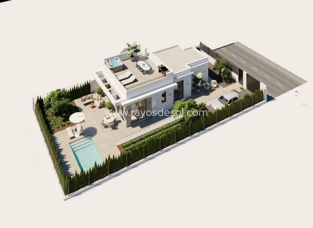 2 quarto Moradia para venda em Hacienda del Alamo, Fuente Alamo de Murcia com piscina - 311 900 € (Ref: 10145653)