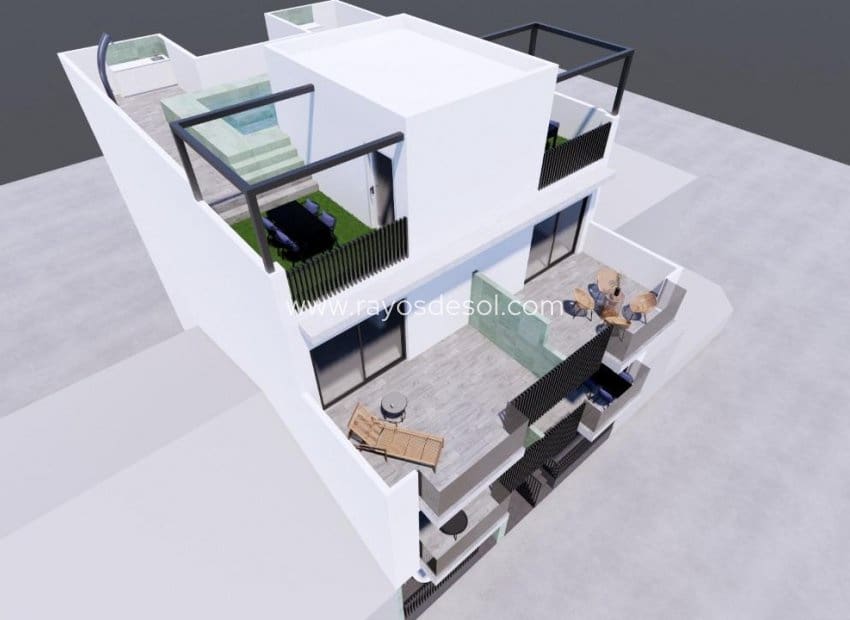 2 bedroom Penthouse for sale in Torre de la Horadada - € 350,000 (Ref: 10159852)