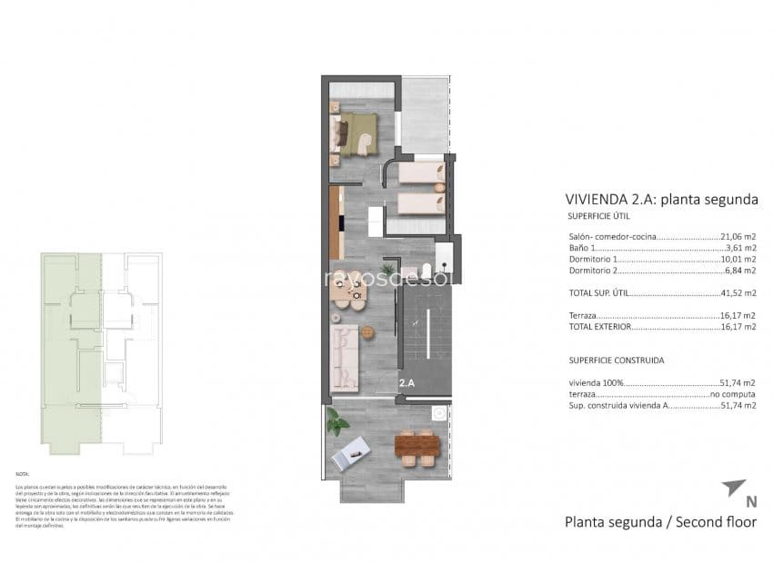 2 bedroom Penthouse for sale in Torre de la Horadada - € 350,000 (Ref: 10159852)