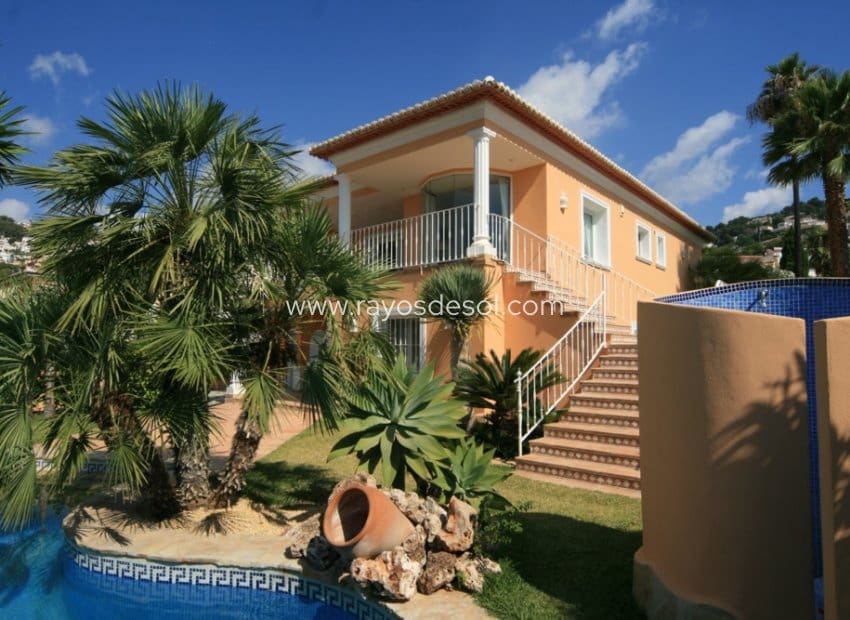 4 sypialnia Willa na sprzedaż w Moraira z basenem - 965 000 € (Ref: 8542993)