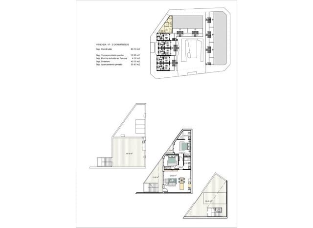 2 sypialnia Apartament na sprzedaż w Roldan, Torre-Pacheco z basenem - 238 000 € (Ref: 8543657)