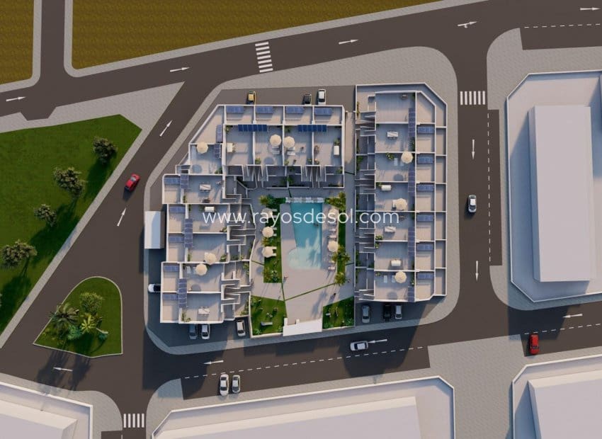 2 quarto Apartamento para venda em Roldan com piscina - 238 000 € (Ref: 8543657)