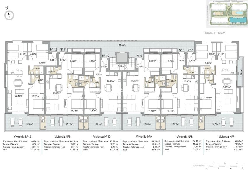 3 sovrum Lägenhet till salu i Pilar de la Horadada med pool - 309 000 € (Ref: 8543673)