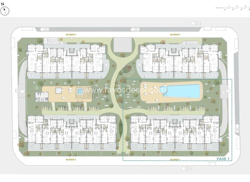 3 sovrum Lägenhet till salu i Pilar de la Horadada med pool - 309 000 € (Ref: 8543673)