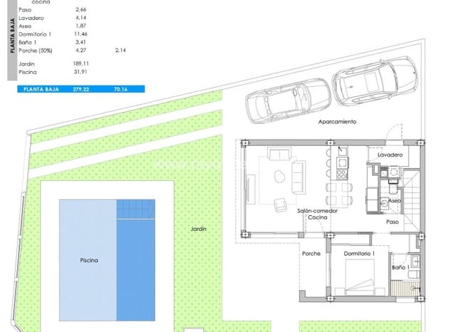 3 bedroom Villa for sale in Los Peñascos - El Salero - Los Imbernones, San Pedro del Pinatar with pool - € 569,950 (Ref: 8543682)