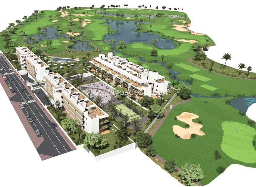3 soveværelse Lejlighed til salg i Los Alcazares med swimmingpool garage - € 390.000 (Ref: 8543714)