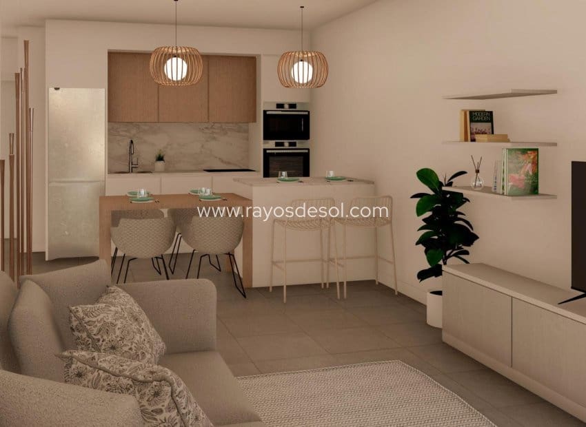 3 Zimmer Apartment zu verkaufen in Roldan mit Pool - 245.000 € (Ref: 8543729)