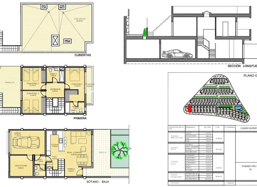 3 makuuhuone Huvila myytävänä paikassa Monforte del Cid mukana uima-altaan - 332 500 € (Ref: 8543740)