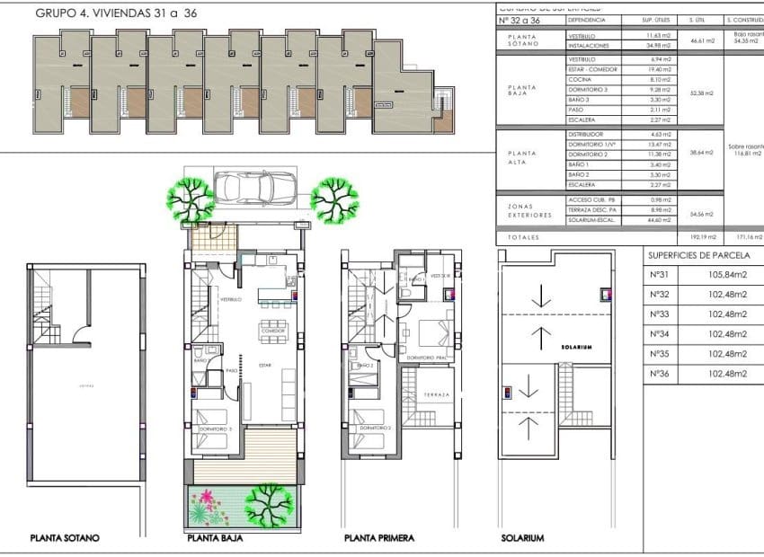 3 soveværelse Villa til salg i Monforte del Cid med swimmingpool - € 365.000 (Ref: 8543740)