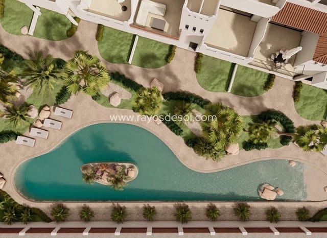 3 chambre Penthouse à vendre à Las Lomas de Rame - Bahía Bella, Los Alcázares avec piscine - 399 900 € (Ref: 8543783)