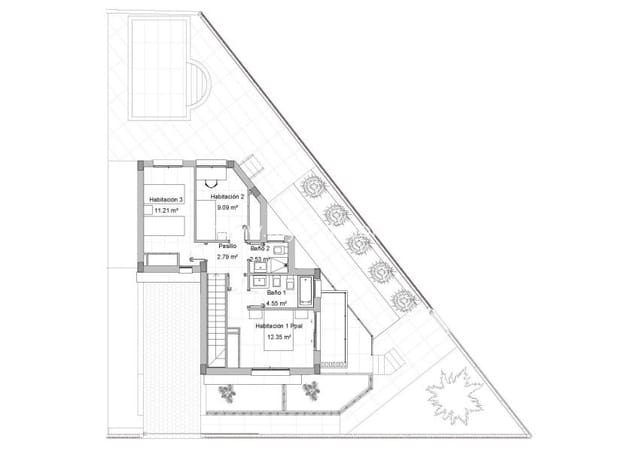 4 sypialnia Willa na sprzedaż w Las Lomas de Rame - Bahía Bella, Los Alcázares z basenem - 390 000 € (Ref: 8543797)