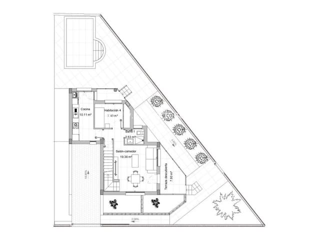 4 sypialnia Willa na sprzedaż w Las Lomas de Rame - Bahía Bella, Los Alcázares z basenem - 390 000 € (Ref: 8543797)