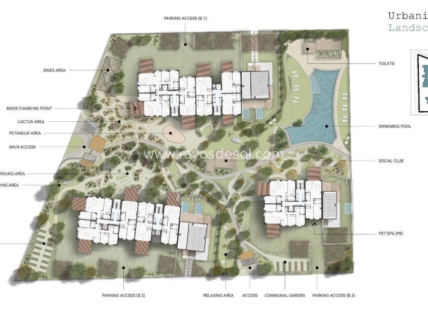 3 camera da letto Appartamento in vendita in El Vergel / Verger con piscina - 395.000 € (Rif: 8543809)