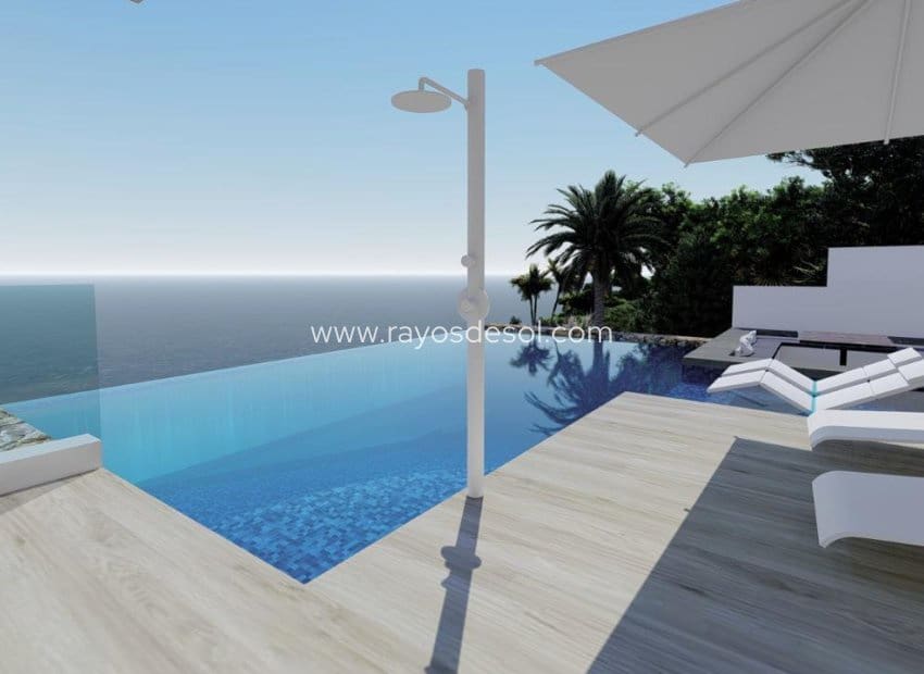 4 soveværelse Villa til salg i Calpe / Calp med swimmingpool - € 1.550.000 (Ref: 8543816)