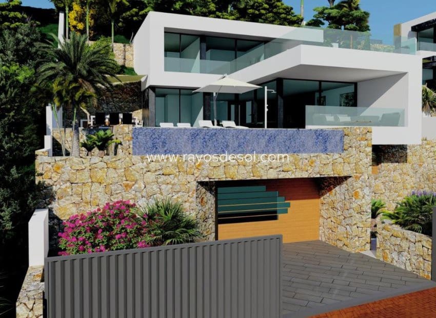4 soveværelse Villa til salg i Calpe / Calp med swimmingpool - € 1.550.000 (Ref: 8543816)